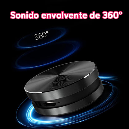 Altavoz inalámbrico de conducción ósea, reproductor de audio con ventosa de resonancia